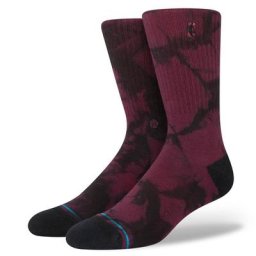 NBA Stance NBA Logoman Dyed Sock - Bordeaux - Homme - Homme Taille: L