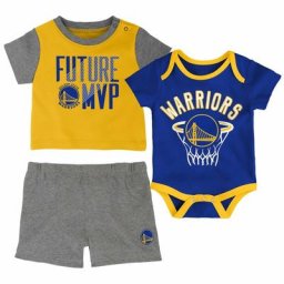 Ensemble body, short et t-shirt Golden State Warriors - Nourrisson - unisexe Taille: 12 Months