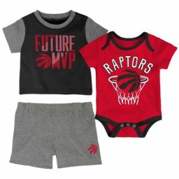 Ensemble body, short et t-shirt Raptors de Toronto - Nourrisson - unisexe Taille: 24 Months