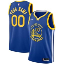 Golden State Warriors Nike Icon Swingman Maillot d'équipe - Personnalisé - Jeunes - unisexe Taille: S (8)