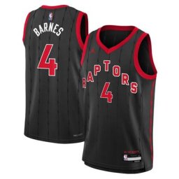 Toronto Raptors Jordan Statement Edition Swingman Jersey 22 - Noir - Scottie Barnes - Junior - unisexe Taille: L (14/16)