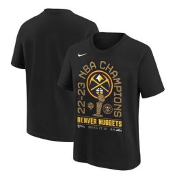 Denver Nuggets Nike NBA Finals 2023 T-shirt vestiaire - Jeunes - unisexe Taille: S (8)