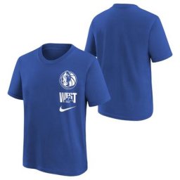 Dallas Mavericks Nike Vs Block T-Shirt - Jeunes - unisexe Taille: L (14/16)