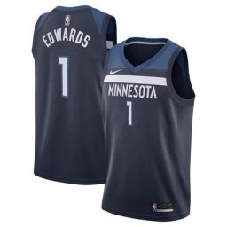 Minnesota Timberwolves Nike Icon Swingman Jersey - Anthony Edwards - Youth - unisexe Taille: L (14/16)