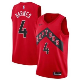 Toronto Raptors Nike Swingman Jersey - Red - Scottie Barnes - Youth - Icon Edition - unisexe Taille: L (14/16)