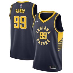 Indiana Pacers Nike Icon Edition Swingman Jersey - Marine - Ricky Rubio - Jeunes - unisexe Taille: L (14/16)