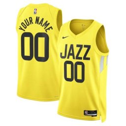 Utah Jazz Nike Icon Swingman Jersey - Custom - Youth - unisexe Taille: S (8)