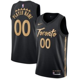 Toronto Raptors Nike City Edition Swingman Jersey - Personnalisé - Hommes - 2019 - Homme Taille: L
