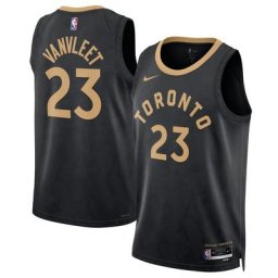 Toronto Raptors Nike City Edition Swingman Maillot 22 - Noir - Fred VanVleet - Unisexe - Homme Taille: XL