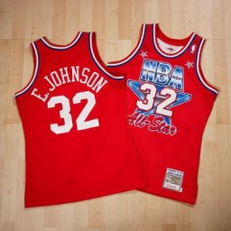 Maillot NBA West 1991 All-Star Magic Johnson authentique de Mitchell & Ness - homme - Homme Taille: XL