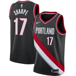 Portland Trail Blazers Nike Icon Edition Swingman Maillot d'équipe de NBA - Noir - Choix de repêchage 1 - Jeunes - unisexe Taille: S (8)