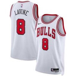 Chicago Bulls Nike Association Swingman Maillot d'équipe de NBA - Zach Lavine - Unisexe - Homme Taille: L