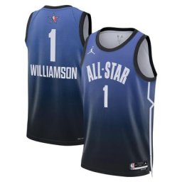 Maillot NBA Nike Team 1 Nike All-Star 2023 Swingman - Bleu - Zion Williamson - Homme - Homme Taille: 2XL