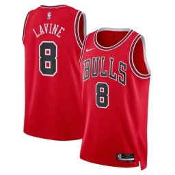 Chicago Bulls Nike Icon Swingman Maillot d'équipe de NBA - Zach Lavine - Unisexe - Homme Taille: L