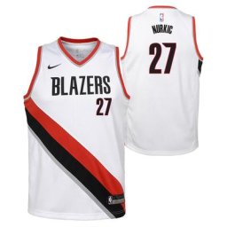 Portland Trail Blazers Nike Association Swingman Maillot d'équipe de NBA - Jusuf Nurkic - Jeunes - Homme Taille: M (10/12)
