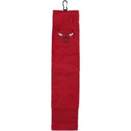Serviette de golf à trois plis Chicago Bulls - unisexe Taille: One Size Only