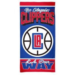Serviette de plage Los Angeles Clippers Spectra - unisexe Taille: One Size Only