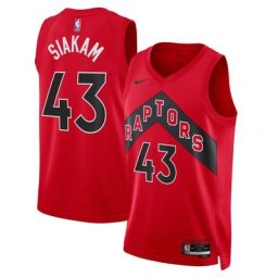 Toronto Raptors Nike Icon Edition Swingman Jersey - Rouge - Pascal Siakam - Unisexe - Homme Taille: XL