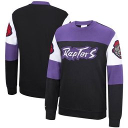 Chandail en molleton de la saison parfaite des Raptors de Toronto Mitchell & Ness pour homme, noir - Homme Taille: XL