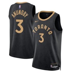 Toronto Raptors Nike City Edition Swingman Jersey 22 - Noir - OG Anunoby - Unisexe - Homme Taille: 2XL