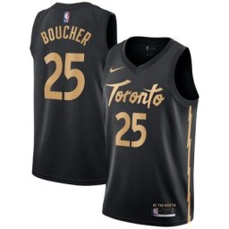 Toronto Raptors Nike City Edition Swingman Jersey - Chris Boucher - Mens - Homme Taille: M