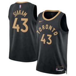 Toronto Raptors Nike City Edition Swingman Maillot 22 - Noir - Pascal Siakam - Unisexe - Homme Taille: 2XL