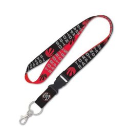 Cordon tour du cou avec boucle de 2,5 cm Toronto Raptors - unisexe Taille: One Size Only