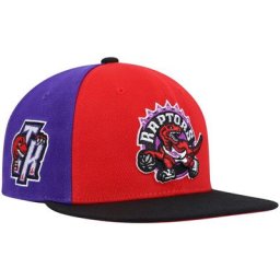 MNC RAPTRS ROUGE NOIR NBA MNC SUR LE BLOC HWC SNAPBACK HATMENSNP - Homme Taille: OSFA