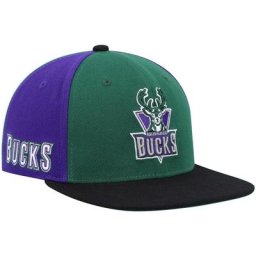 MNC BUCKS VERT BLAC NBA MNC ON THE BLOCK HWC SNAPBACK HATMENSNP - Homme Taille: OSFA