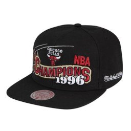 Casquette Snapback Chicago Bulls Mitchell & Ness Hardwood Classics 98 Champions - unisexe Taille: OSFT