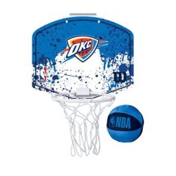 Oklahoma City Thunder Wilson NBA Team Mini Hoop - unisexe Taille: One Size Only