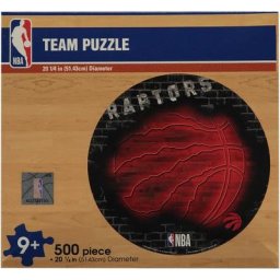 Casse-tête de 500 pièces des Raptors de Toronto - unisexe Taille: One Size Only