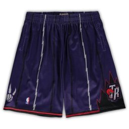 Short pour hommes Mitchell & Ness pour hommes Toronto Raptors Tailles Big & Tall Hardwood Classics Team Swingman - Homme Taille: 4XB