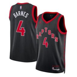 Toronto Raptors Jordan Statement Edition Swingman Jersey - Noir - Scottie Barnes - Unisexe - Homme Taille: 2XL