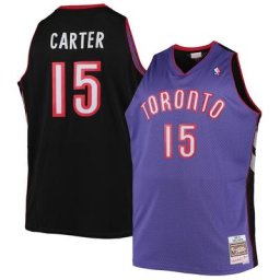 Mitchell & Ness Vince Carter pour homme Violet Toronto Raptors Big & Tall 1999-00 Hardwood Classics Swingman Jersey - Homme Taille: 2XT