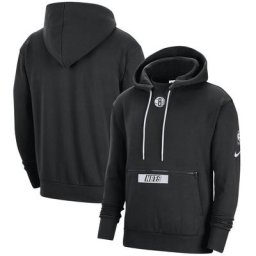 Sweat à capuche Brooklyn Nets Nike Courtside - Homme - Homme Taille: 3XL