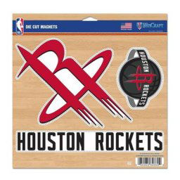 Ensemble d'aimants Houston Rockets 11x11 - unisexe Taille: One Size Only