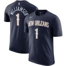 T-shirt avec nom et numéro des Pélicans de la Nouvelle-Orléans - Zion Williamson - Homme Taille: S
