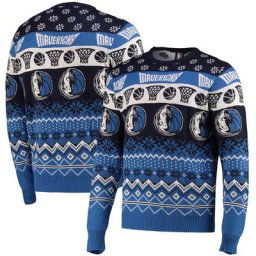 Dallas Mavericks Pull festif - Homme - Homme Taille: XS