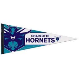 Charlotte Hornets 12x30 Fanion Premium - unisexe Taille: One Size Only