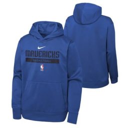 Dallas Mavericks Nike Spotlight Fleece Overhead Sweat à capuche - Jeunes - unisexe Taille: L (14/16)