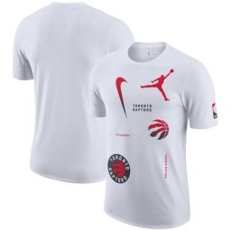 T-shirt Jordan Courtside Max 90 des Raptors de Toronto - Blanc - Homme - Homme Taille: M