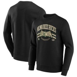 Sweat Milwaukee Bucks DC Batman Basketball Graphique - Homme - Homme Taille: XS