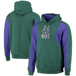 Sweat à capuche color block Milwaukee Bucks 2.0 par Mitchell & Ness - Homme - Homme Taille: XL