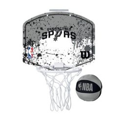 San Antonio Spurs Wilson NBA Team Mini Hoop - unisexe Taille: One Size Only