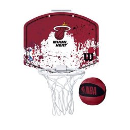 Mini cerceau de l'équipe NBA Miami Heat - unisexe Taille: One Size Only