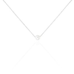 Collier Sissy Or Blanc Perle De Culture