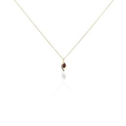 Collier Emotion Or Jaune Rubis Diamant