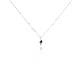 Collier Emotion Or Blanc Saphir Diamant