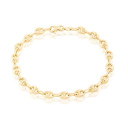 Bracelet Dami Maille Grain De Cafe Or Jaune